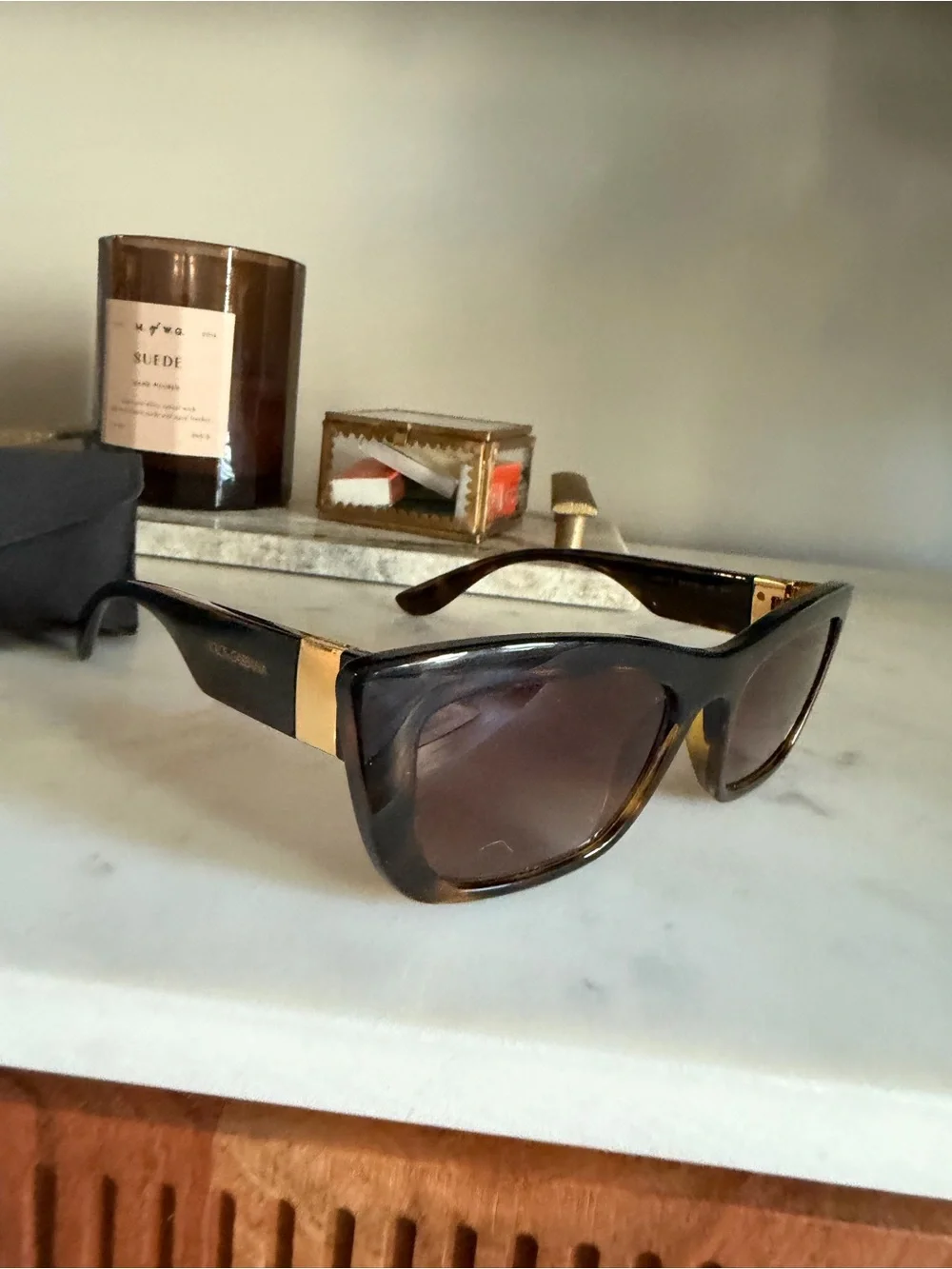 Dolce & Gabbana DG6171 Tortoiseshell Sunglasses with Brown Lenses